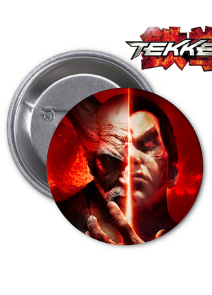 Значок badge game гра tekken залізний кулак