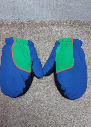 Зимние рукавицы, варежки chicco. размер 122, на 7 лет.