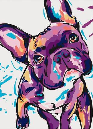 Картина за номерами "француз" bambi 11667-nn 30х40 см