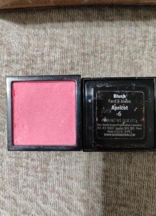 Bobbi brown румяна тон 6 apricot