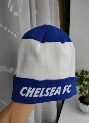 Шапка nike dri-fit fc chelsea футбольна шапка nike челсі 56-601 фото