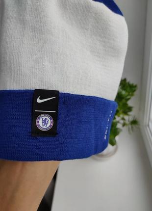 Шапка nike dri-fit fc chelsea футбольна шапка nike челсі 56-602 фото