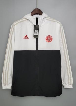 Вітровка ajax adidas футбольна спортивна ветровка куртка адідас