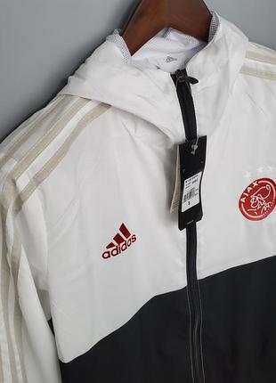 Вітровка ajax adidas футбольна спортивна ветровка куртка адідас3 фото