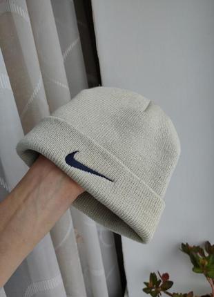 Шапка nike винтажная шапка nike унисекс подростковая детская 50-55 см