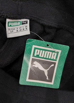 Женские теплые спортивные штаны puma свободного кроя с лампасами4 фото