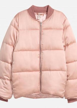 Куртка утеплена, демісезонна жіноча рожева 46/16 0542597001