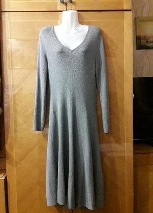 Брендове вовна + бавовна  стильне  плаття  сукня  р 12 від  laura ashley8 фото