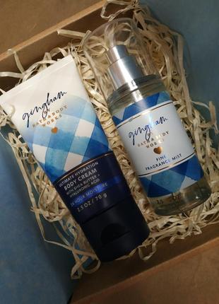 Подарунковий міні набір gingham2 фото