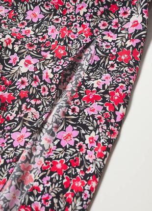 Сукня літня, сарафан, сукня на брителях, плаиье с уветочным принтом миди, платте с...