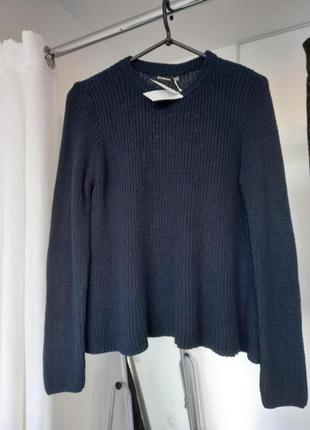 Стильний светр. темний светр stradivarius4 фото