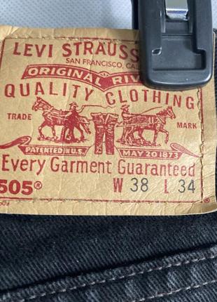Джинси levi's 505 made in usa.38x34