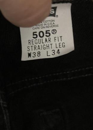 Джинси levi's 505 made in usa.38x34