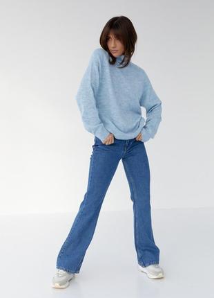 Водолазка с рукавами-регланами