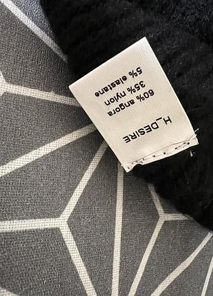 Шапка чёрная для девочек , женщины 2