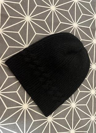 Шапка чёрная для девочек , женщины 3