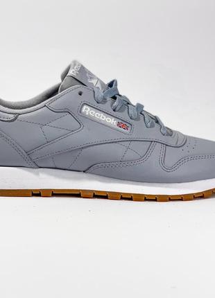 Reebok classic leather gray gy6812 40 розмір