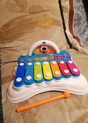 Ксилофон чікко flashy the xylophone