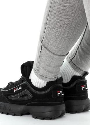 Кроссовки fila disruptor (на меху)4 фото