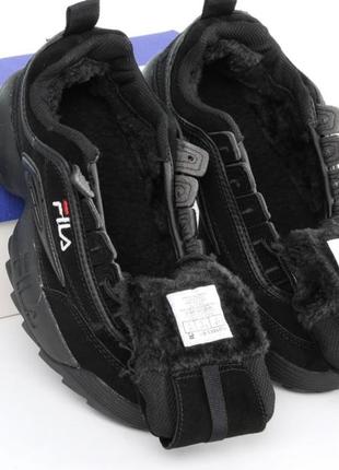 Кроссовки fila disruptor (на меху)2 фото