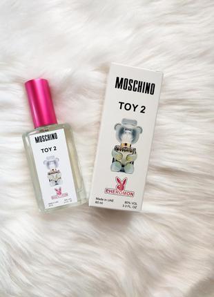 Парфуми жіночі moschino toy 2 стійкі духи з феромонами москіно той 2 парфуми дешево розпродаж знижка
