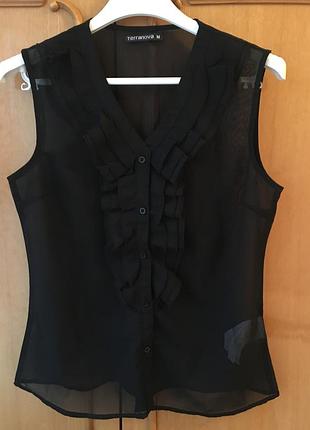 Шифоновая блуза terranova
