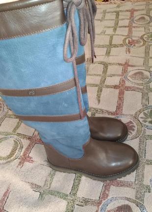 Сапожки кожа cabotswood waterproof boots 36р3 фото