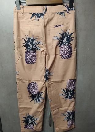Штани штани ананаси mango 36 розмір4 фото