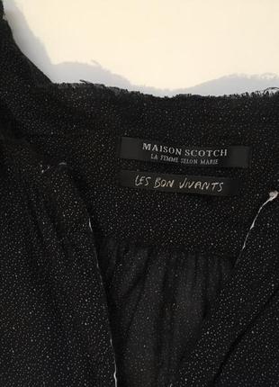 Блуза котон maison scotch 36/s2 фото