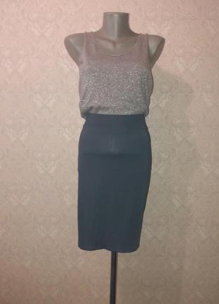 Спідниця міді по фігурці ідеальна с-м