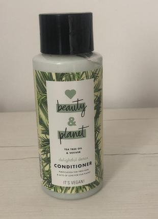 Кондиціонер для волосся "чудовий детокс" love beauty&planet delightful detox conditioner1 фото