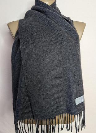 Lambswool scotland шарф шерсть