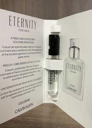 Пробник для чоловіків calvin klein eternity cologne2 фото