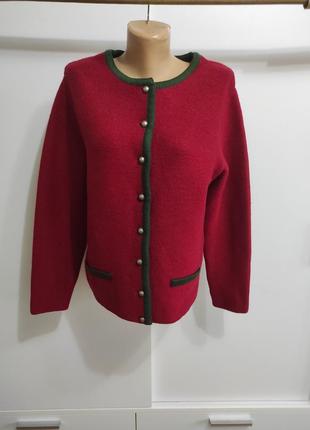 Кардиган шерстяной h.moser винтаж австрия