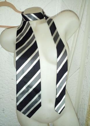 Краватка смугаста шовк італія