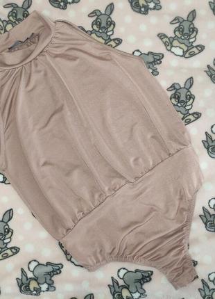 Рожевий пудровий мерехтливий боді pretty little things, uk4