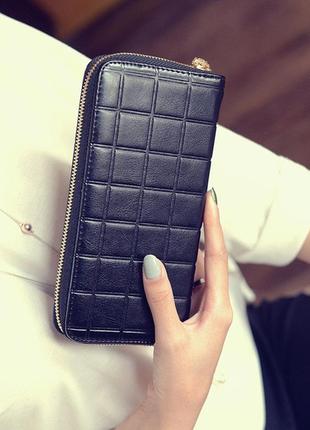 Модний клатч жіночий гаманець10 фото