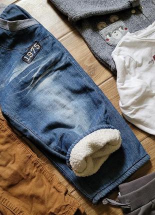 Пакет одежды для мальчика 1 - 1,5 года _цена за все.  штаны вельветы спортивные домашние реглан кофта3 фото