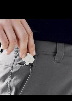 Жіночі штани трансформери для тренінгу сірі xl-2xl crivit6 фото