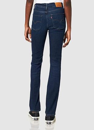 Женские прямые джинсы с высокой посадкой levi's women's 724 high rise straight jeans скидки sale 🎁🎁🎁2 фото