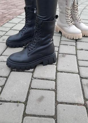 Черевики жіночі шкіряні