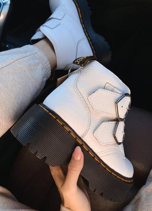 Жіночі ботінки dr. martens devon heart | термо.4 фото
