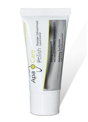 Поліруюча зубна паста apacare професійне чищення вдома, 20 мл