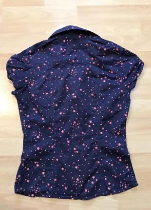 Турецька блузка, рубашка h&m basic 40-42 розмір xs7 фото