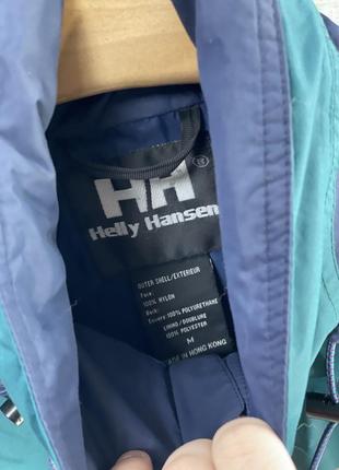 Винтажная водонепроницаемая ветровка helly hansen4 фото