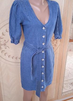 Стильна джинсова сукня 3