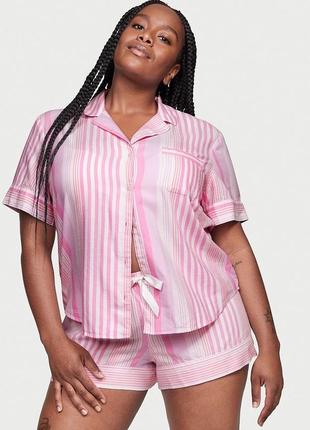 Пижама victoria’s secret ,розовая полоска,пижама виктория сикрет