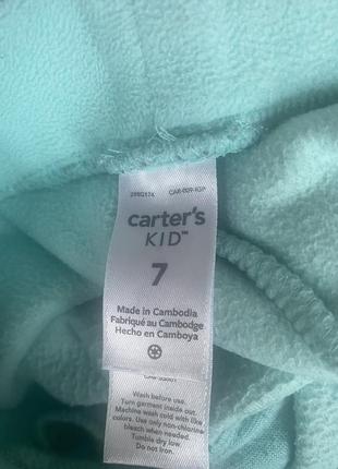 Штани флісові на 5-6 років carters2 фото