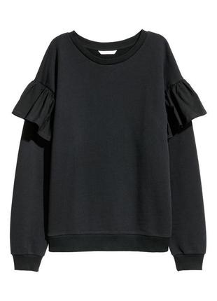 Хлоаковий реглан, кофта с воланами