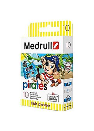 Дитячий пластир medrull "pirates", розмір 25 х 57 мм